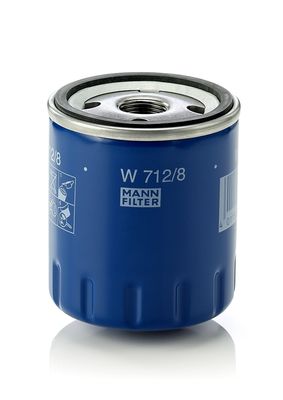 Масляный фильтр MANN-FILTER W712/8