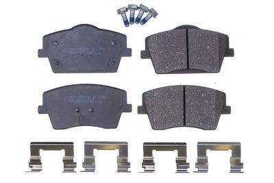 Комплект тормозных колодок, дисковый тормоз DENCKERMANN B111644