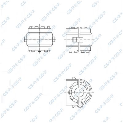 Piekare, Stabilizators GSP 550722