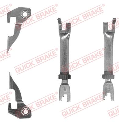 Комплект регулятора, барабанный тормозной механизм QUICK BRAKE 107 53 001