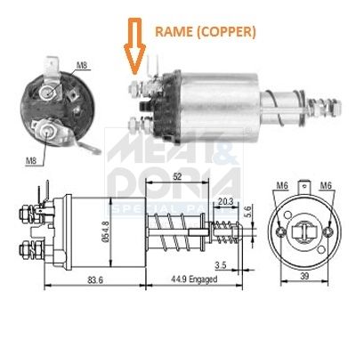 Ievilcējrelejs, Starteris MEAT & DORIA 46318