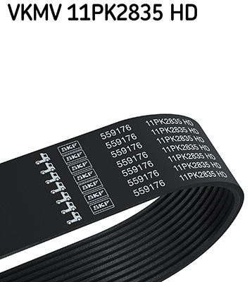 Ķīļrievu siksna SKF VKMV 11PK2835 HD