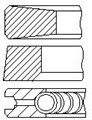 Комплект поршневых колец FAI AutoParts PR10-000