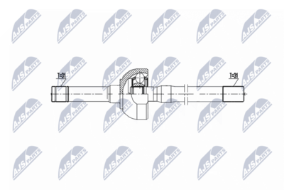 Приводной вал NTY NPW-NS-156