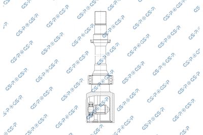 Шарнирный комплект, приводной вал GSP 602498
