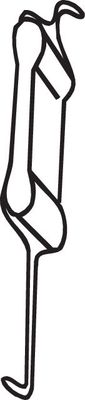 Резиновые полоски, система выпуска BOSAL 255-787