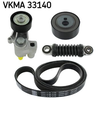 Поликлиновой ременный комплект SKF VKMA 33140