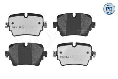 Bremžu uzliku kompl., Disku bremzes MEYLE 025 257 4217/PD
