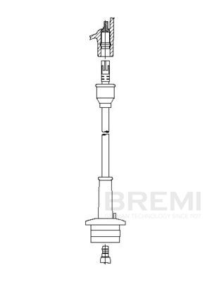 Augstsprieguma vads BREMI 317/30