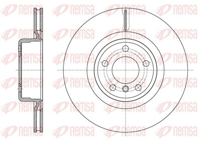 Bremžu diski REMSA 61595.10