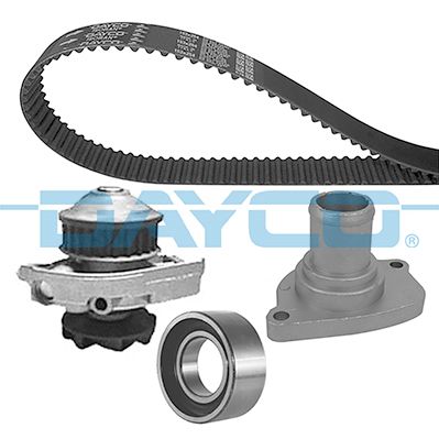 Водяной насос + комплект зубчатого ремня DAYCO KTBWP2910T2
