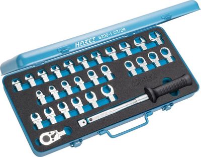 Dinamometrisko atslēgu komplekts HAZET 6290-1CT/29