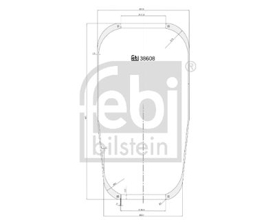 Pneimoatsperes spilvens, Pneimopiekare FEBI BILSTEIN 38608