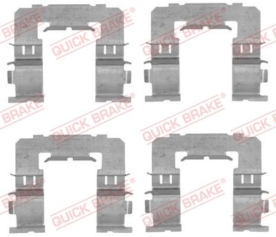 Piederumu komplekts, Disku bremžu uzlikas QUICK BRAKE 109-1742