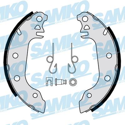 Комплект тормозных колодок SAMKO 84711