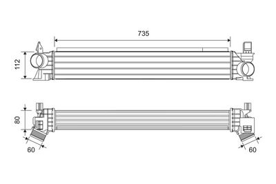 Интеркулер VALEO 822945
