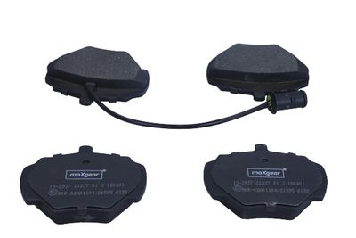 Bremžu uzliku kompl., Disku bremzes MAXGEAR 19-2937