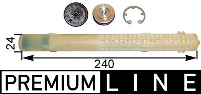 Осушитель, кондиционер MAHLE AD288000P