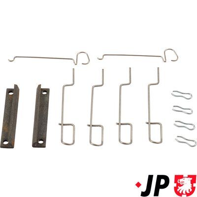 Комплектующие, колодки дискового тормоза JP GROUP 4164003010