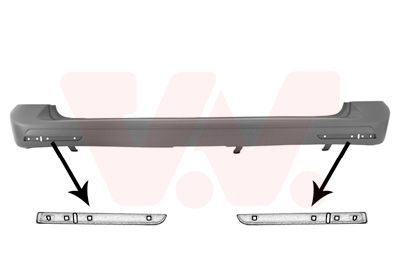 Bampers VAN WEZEL 5897540