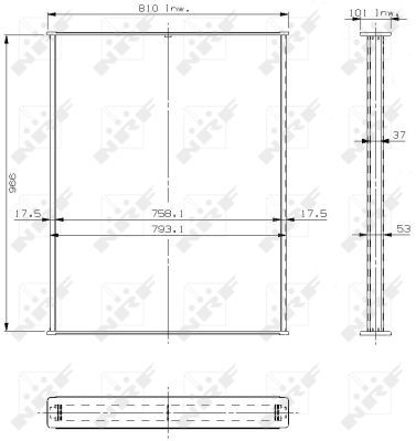 Radiatora siets, Motora dzesēšanas sistēma NRF 13021