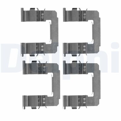 Piederumu komplekts, Disku bremžu uzlikas DELPHI LX0487