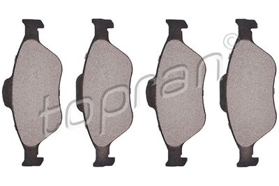 Bremžu uzliku kompl., Disku bremzes TOPRAN 301 889