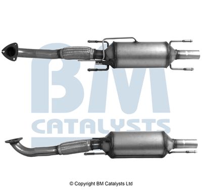 Nosēdumu-/Daļiņu filtrs, Izplūdes gāzu sistēma BM CATALYSTS BM11097H