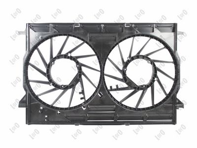 obudowa wentylatora chłodnicy AUDI Q5 19- ABAKUS 003-014-0019-S