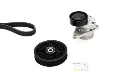 Ķīļrievu siksnu komplekts CONTINENTAL CTAM 6DPK1825K3