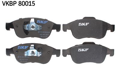 Комплект тормозных колодок, дисковый тормоз SKF VKBP 80015