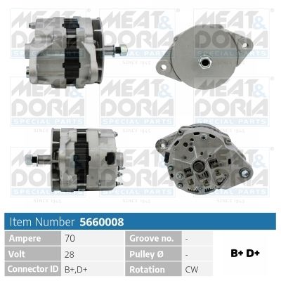 Ģenerators MEAT & DORIA 5660008
