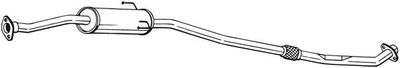 Vidurinis duslintuvas BOSAL 289-415