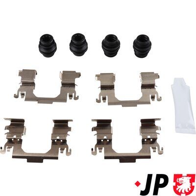 Комплектующие, колодки дискового тормоза JP GROUP 4364002810