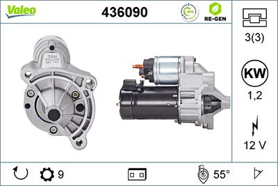 Стартер VALEO 436090