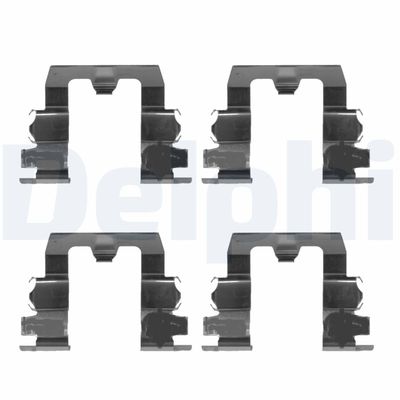 Piederumu komplekts, Disku bremžu uzlikas DELPHI LX0134