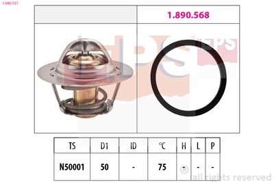 Termostats, Dzesēšanas šķidrums EPS 1.880.721