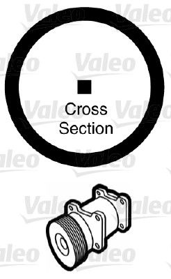 Blīve, Dzesēšanas sķidruma cauruļvads VALEO 508989