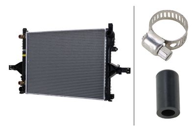 Радиатор, охлаждение двигателя HELLA 8MK 366 301-031