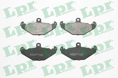Комплект тормозных колодок, дисковый тормоз LPR 05P427