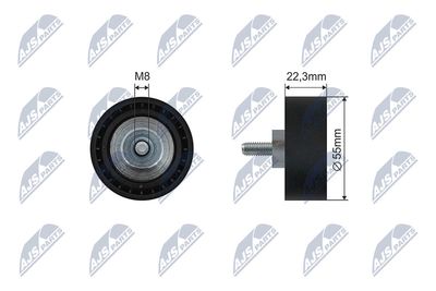 Parazīt-/Vadrullītis, Ķīļrievu siksna NTY RNK-BM-067