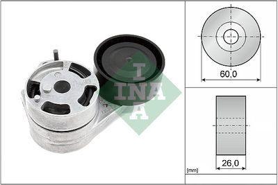 Siksnas spriegotājs, Ķīļsiksna Schaeffler INA 534 0938 10