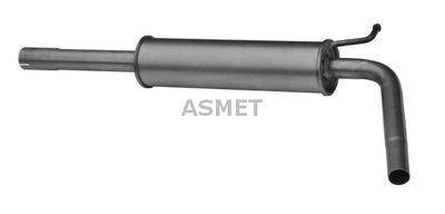 Средний глушитель выхлопных газов ASMET 21.030