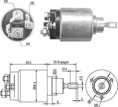 Ievilcējrelejs, Starteris MAGNETI MARELLI 940113050471
