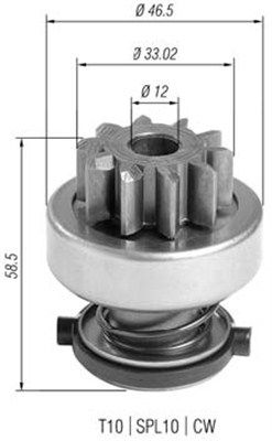 Zobrats, Starteris MAGNETI MARELLI 940113020448