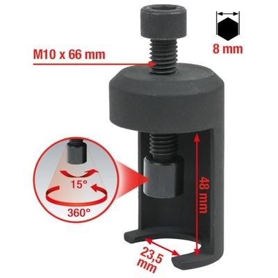 Съемник, рычаг стеклоочистителя KS TOOLS 700.1198