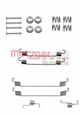 Комплектующие, тормозная колодка METZGER 105-0820