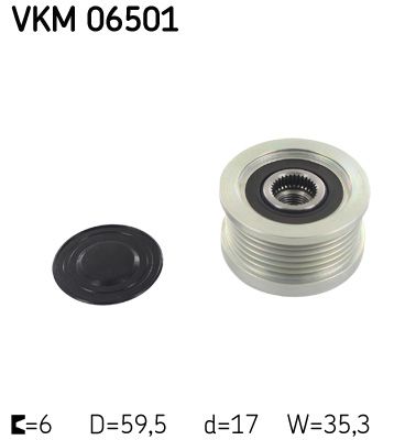 Механизм свободного хода генератора SKF VKM 06501