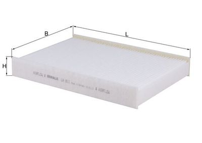 Filtrs, Salona telpas gaiss MAHLE LA 811