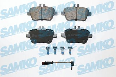 Комплект тормозных колодок, дисковый тормоз SAMKO 5SP1782A